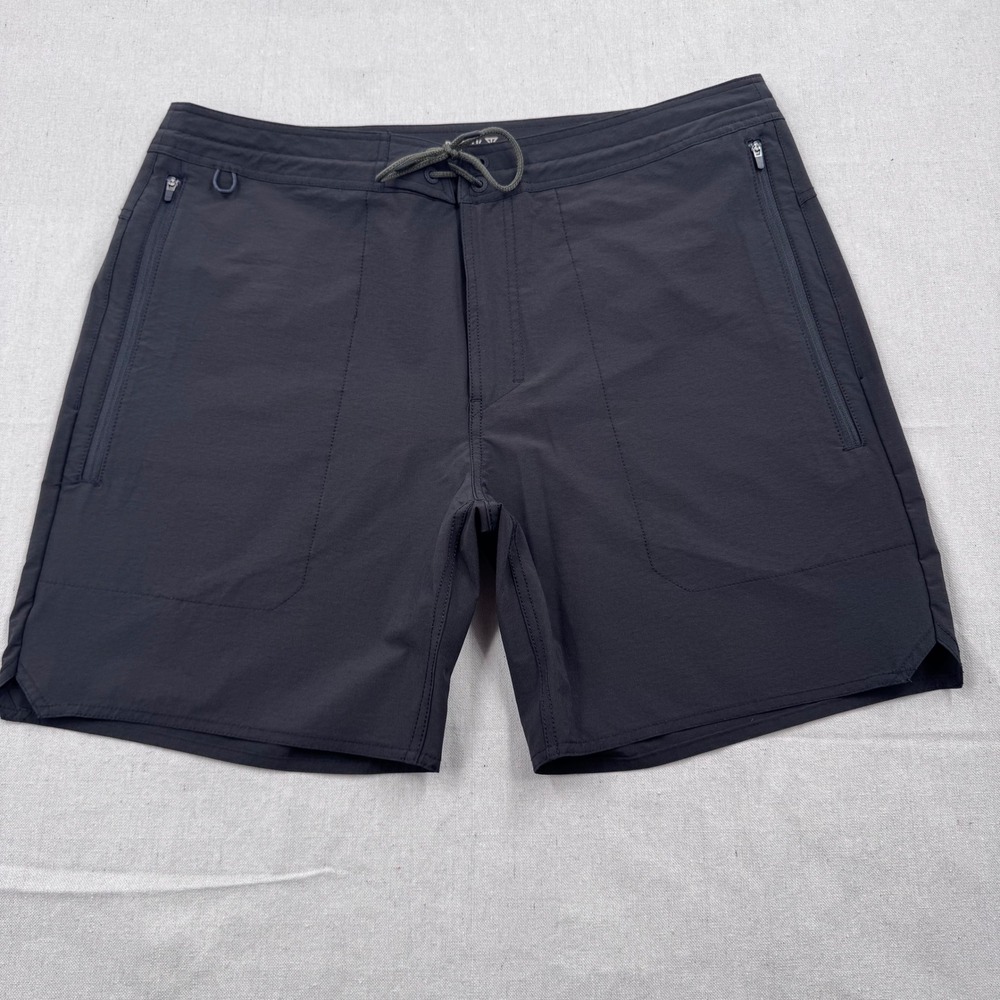 Roark Artifacts of Adventure Mens Hybrid Shorts Gray Size 36 Stretch Boardshorts